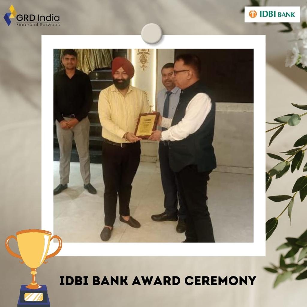 award from IDBI bank